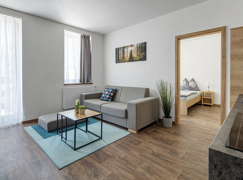 Čtyřlůžkový apartmán